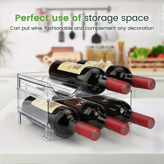 2 Pack Bottle Storage Organizer